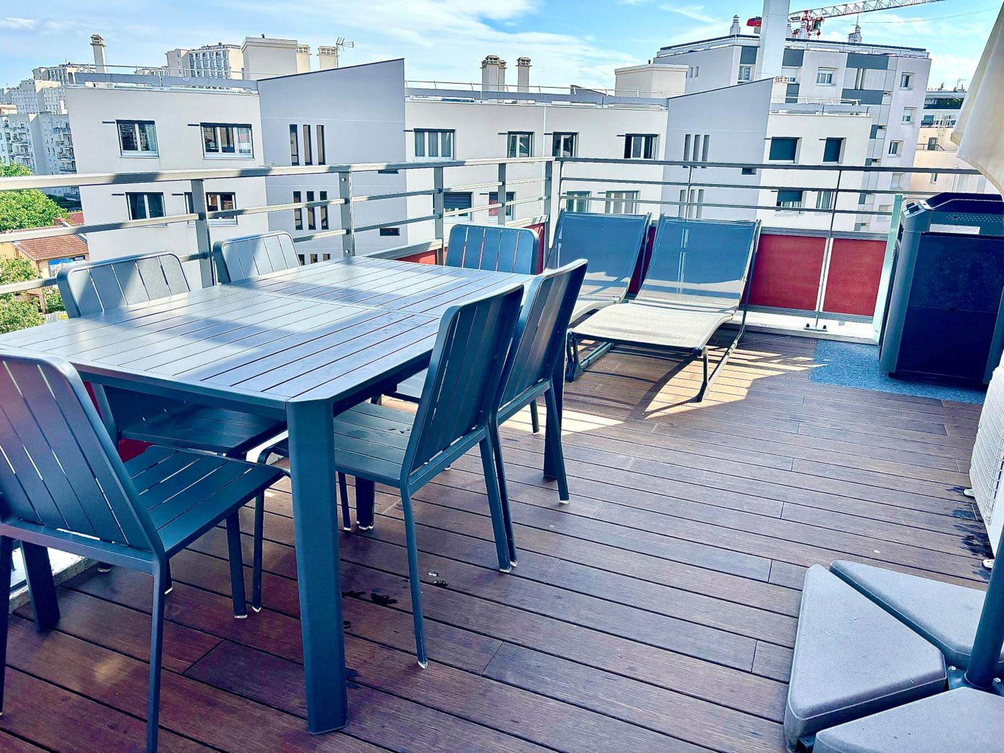 Appartement T2 Little Boheme Grande Terrasse Plein Ciel à Lyon Extérieur photo